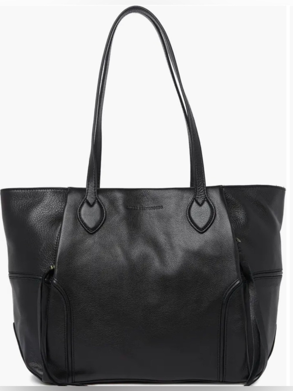 Amiee Kenstenberg Chelsea Tote Bag in Black Leather